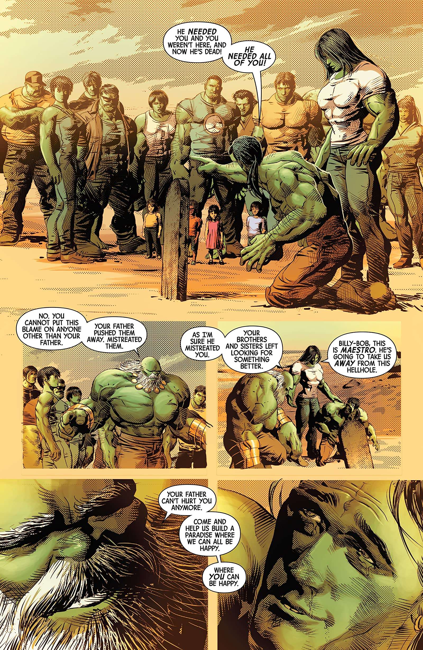 When Hulk and She-Hulk Created Insane Inbreds!