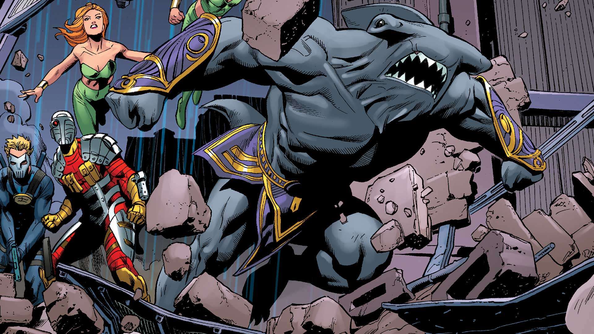 King Shark’s history with DC
