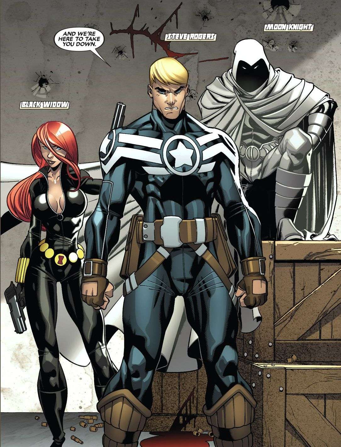 Moon Knight’s Romantic Rendezvous with the Avengers