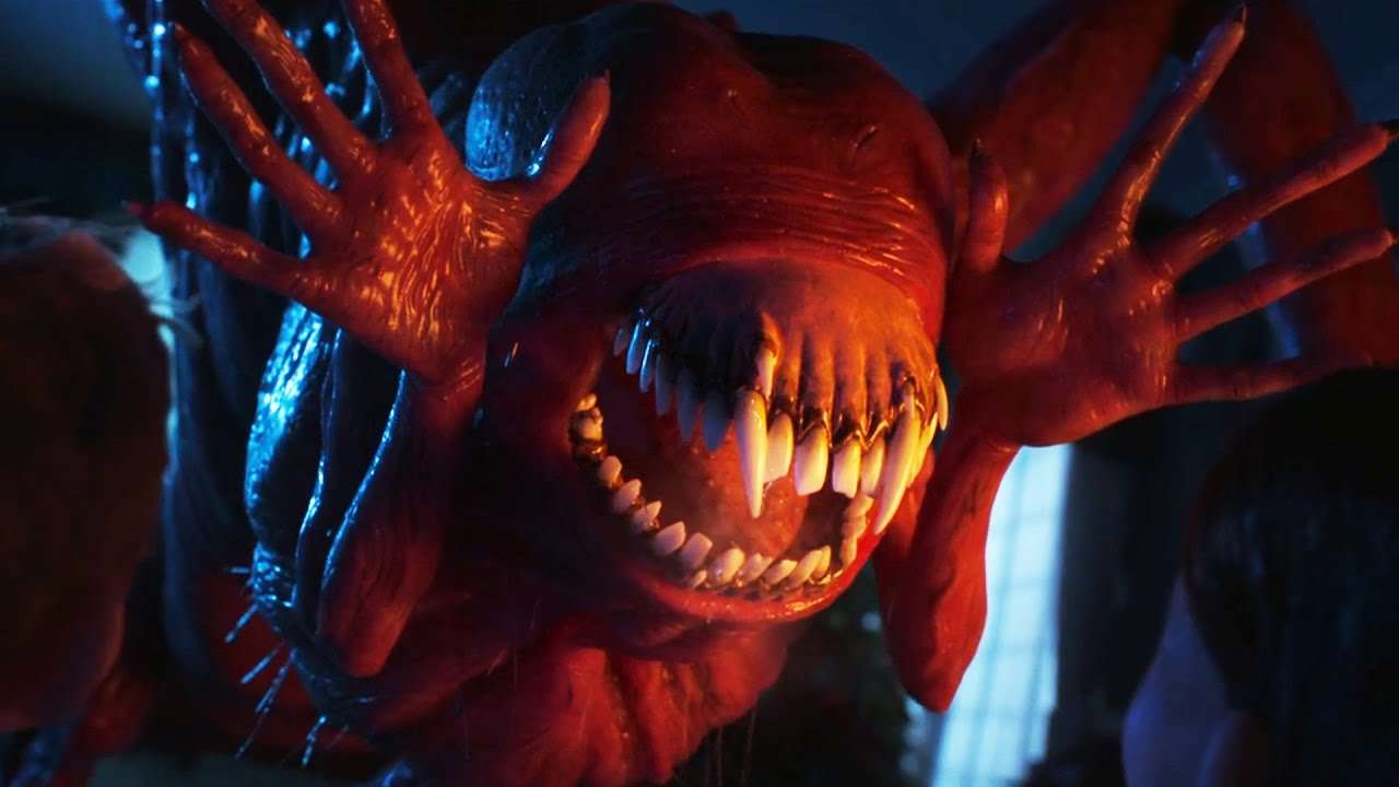 The Santa Monster from Love Death Robots Season 2 - Episode 6 - All Through TheHouse