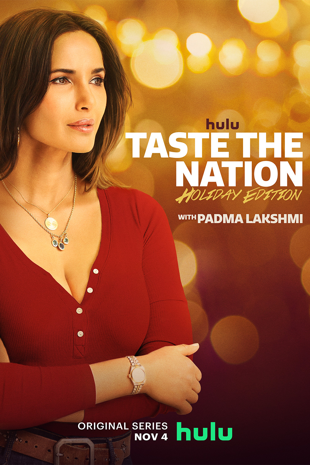 Is Taste the Nation with Padma Lakshmi Holiday Edition on Hulu