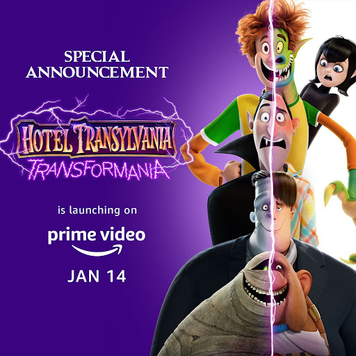 Can we expect the show “Hotel Transylvania Transformania (2022)” on Amazon Prime