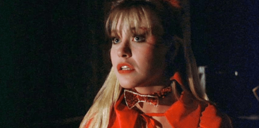 Samantha Thomas and Spitz - Chest sliced with a scythe - Halloween 5 The Revenge of Michael Myers (1989)