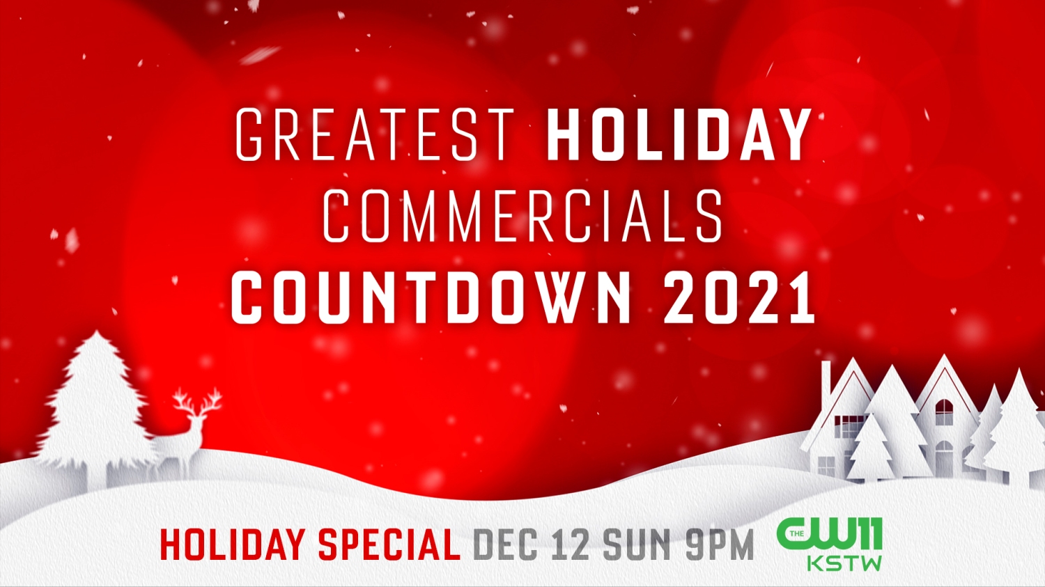 Where to watch Greatest Holiday Commercials Countdown