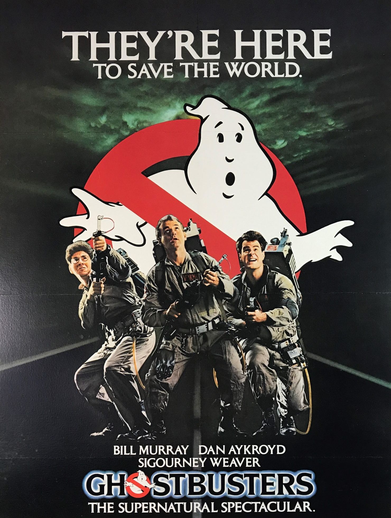 They’re here to save the world Ghostbusters (1984)