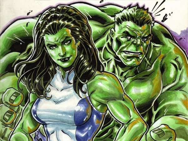 Bruce Banner Turns His Cousin Into The She-Hulk