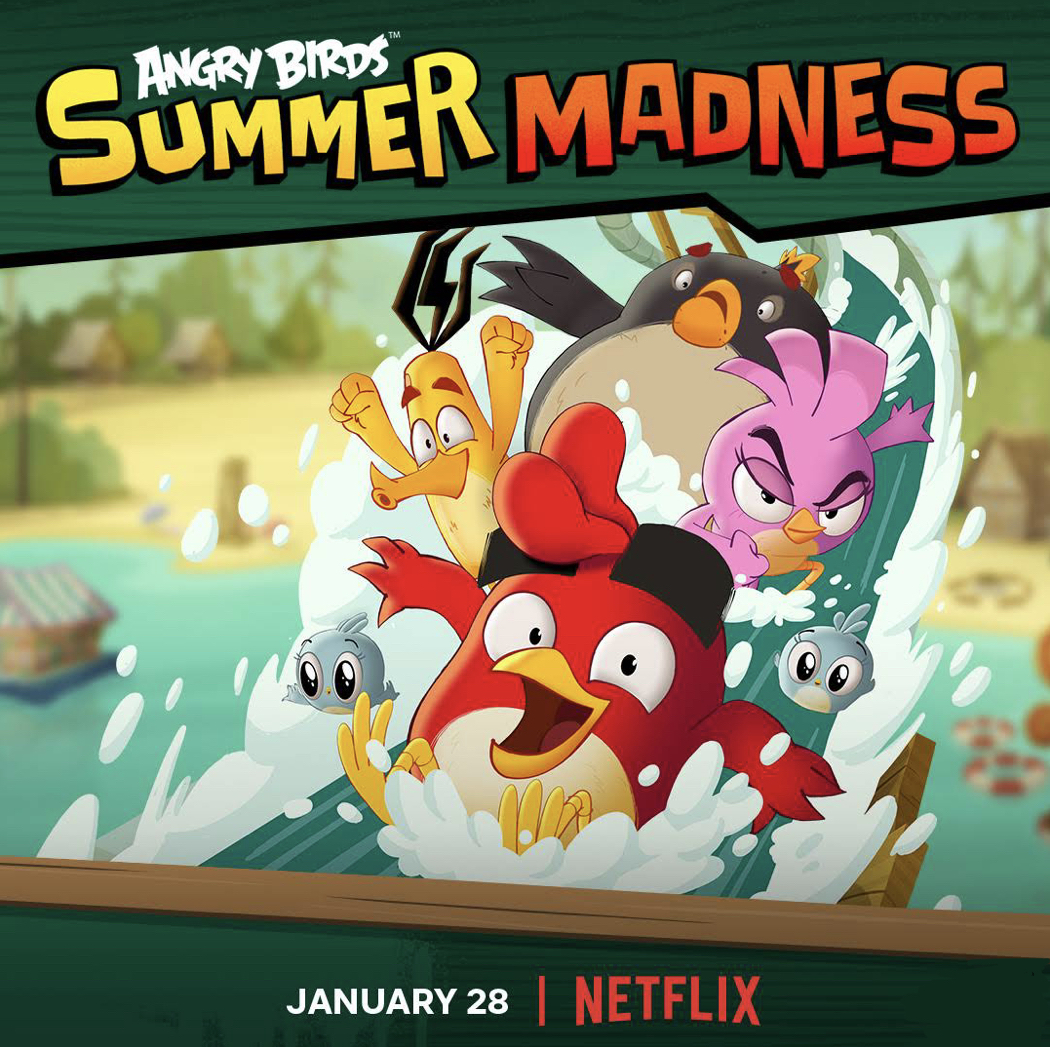 Is “Angry Birds Summer Madness” on Netflix