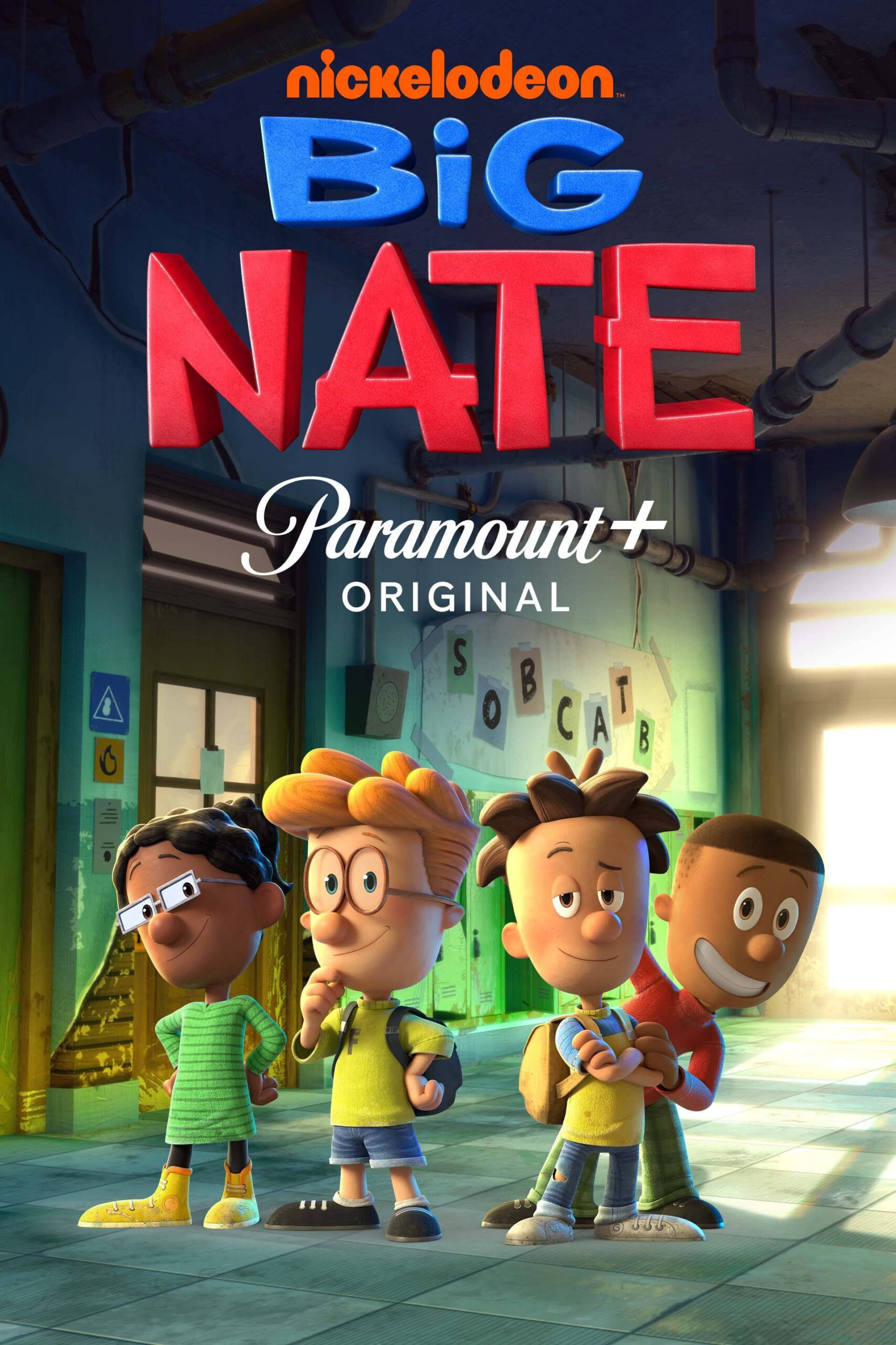 Where can the audience stream the episodes of the book series Big Nate (2022)