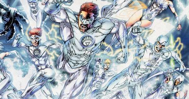 White Power Ring Combined Power Of The Seven Light-Based Corps
