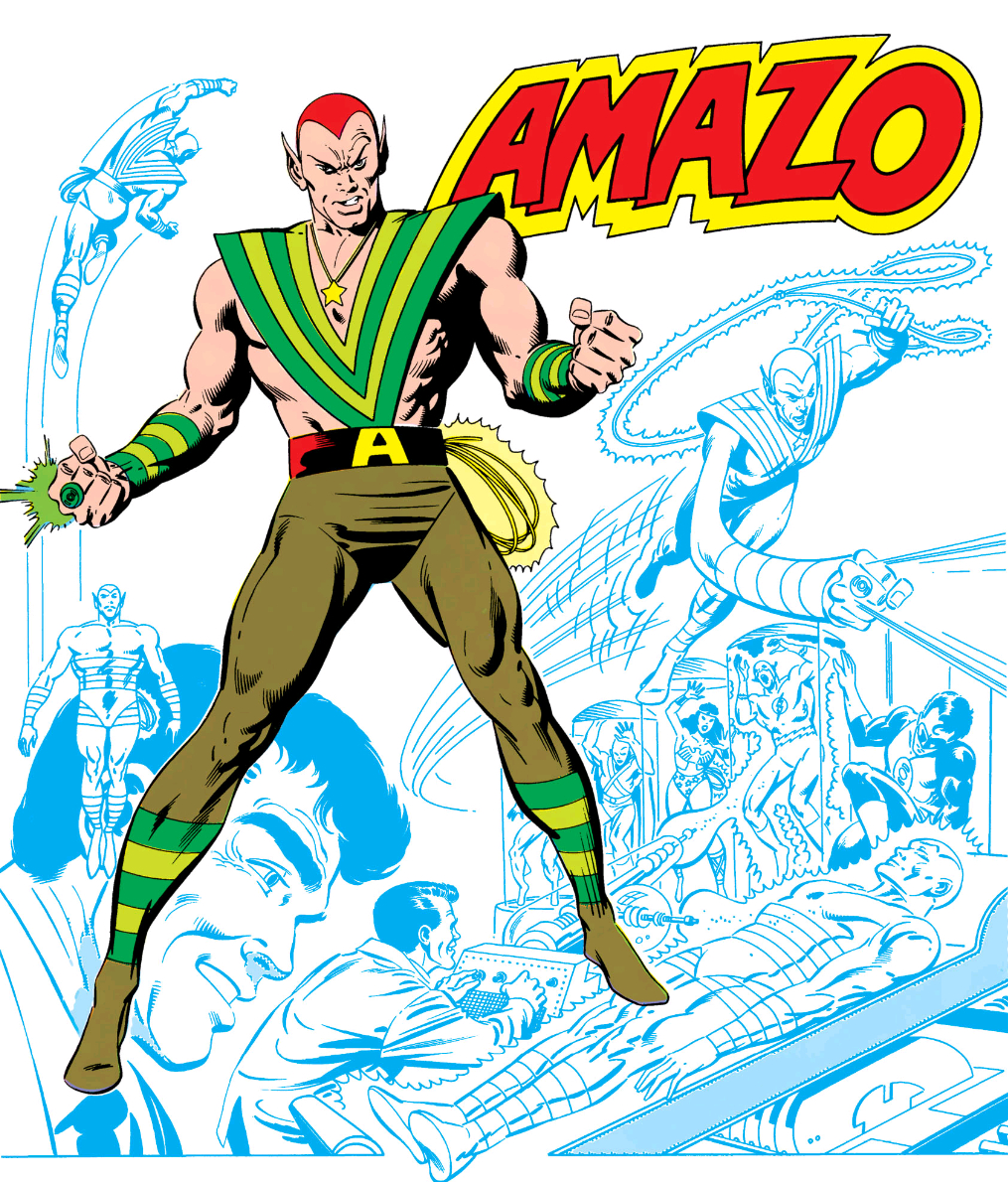 Amazo In The Comics