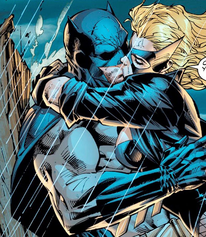 Batman has Sex with Black Canary while Criminals Burn Behind them