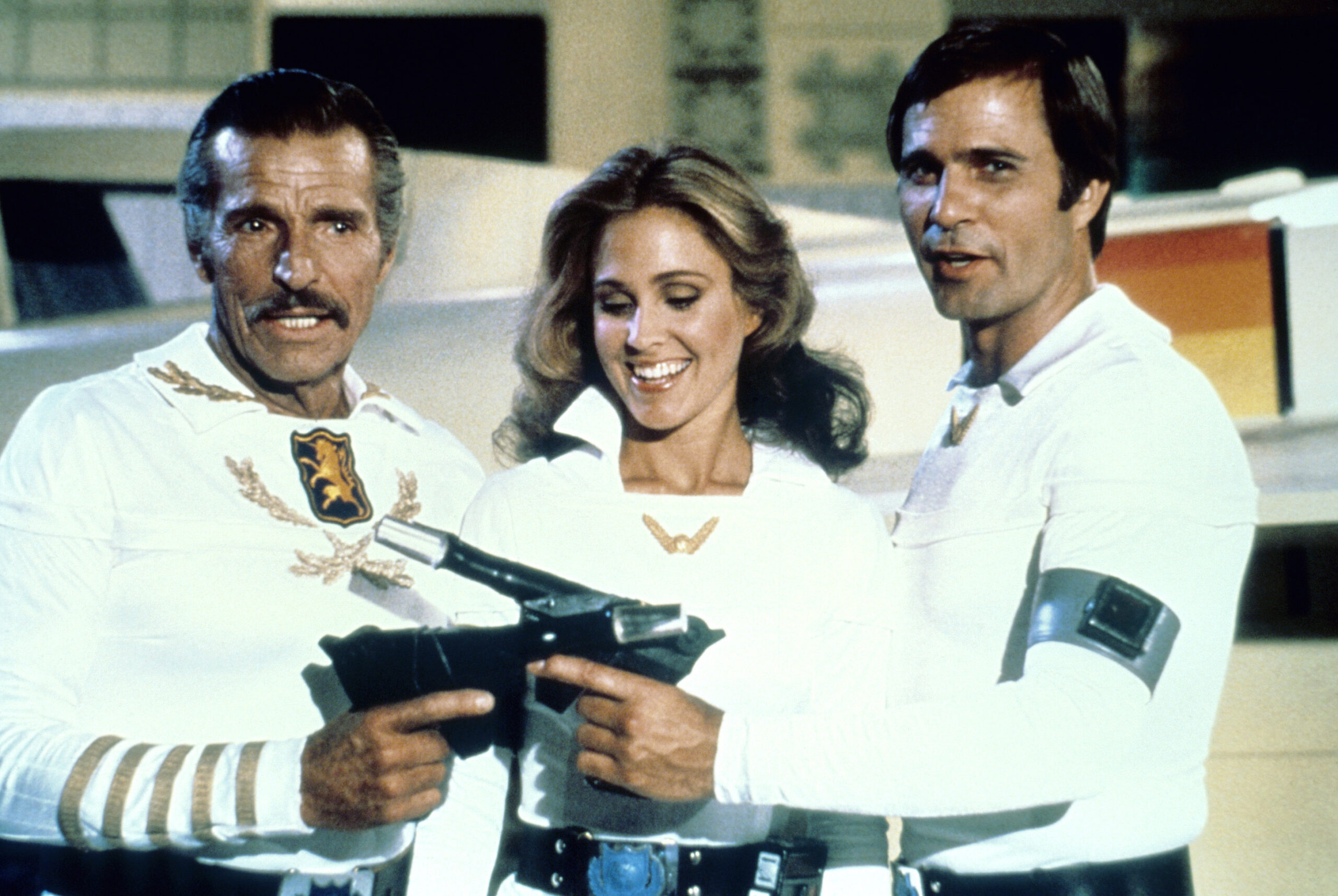 BUCK ROGERS IN THE 25TH CENTURY, Larry 'Buster'Crabbe, Erin Gray, Gil Gerard in 'Planet of the Slave