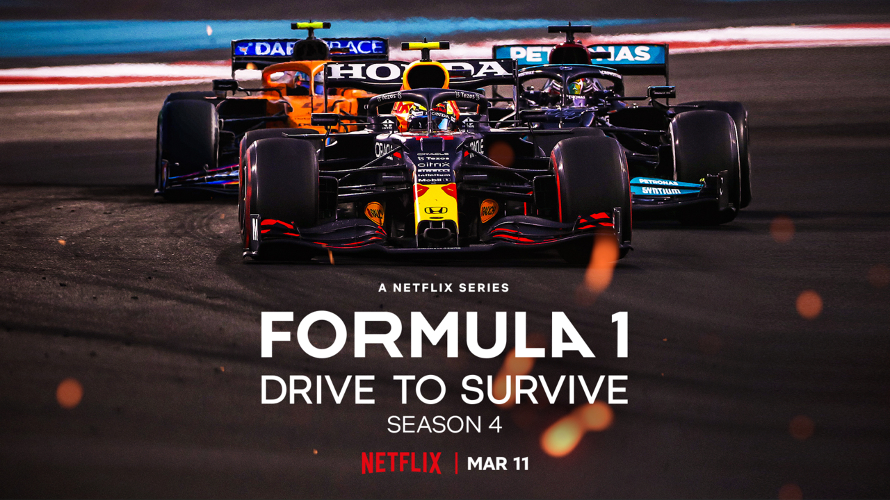 Is Formula 1 Drive to Survive Season 4 (2022) on Netflix for streaming