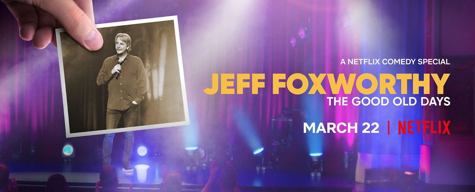 Is Jeff Foxworthy-The Good Old Days available on Netflix