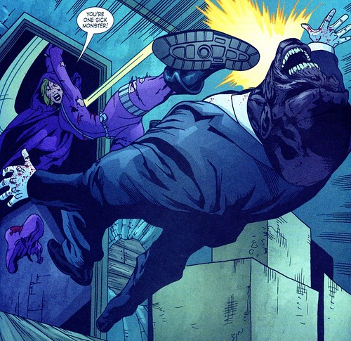 Stephanie’s Death at the hands of Black Mask