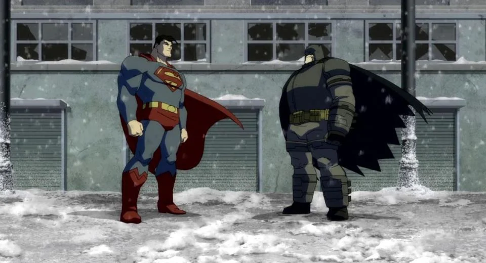 Superman Beaten to Death - Batman The Dark Knight Returns, Part 2