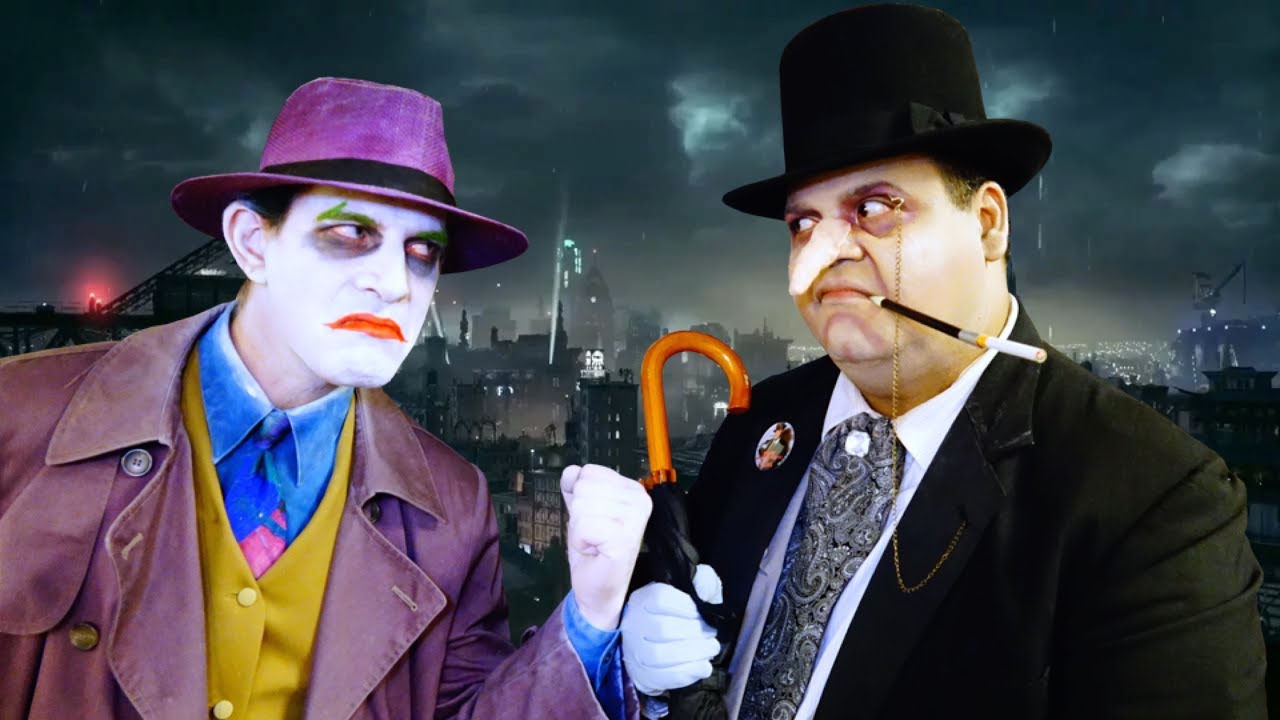 Batman And The Joker Versus Penguin