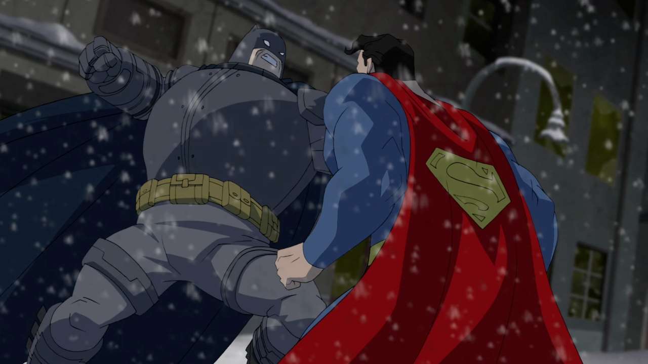 Batman Defeats Superman - Batman The Dark Knight Returns Part 2