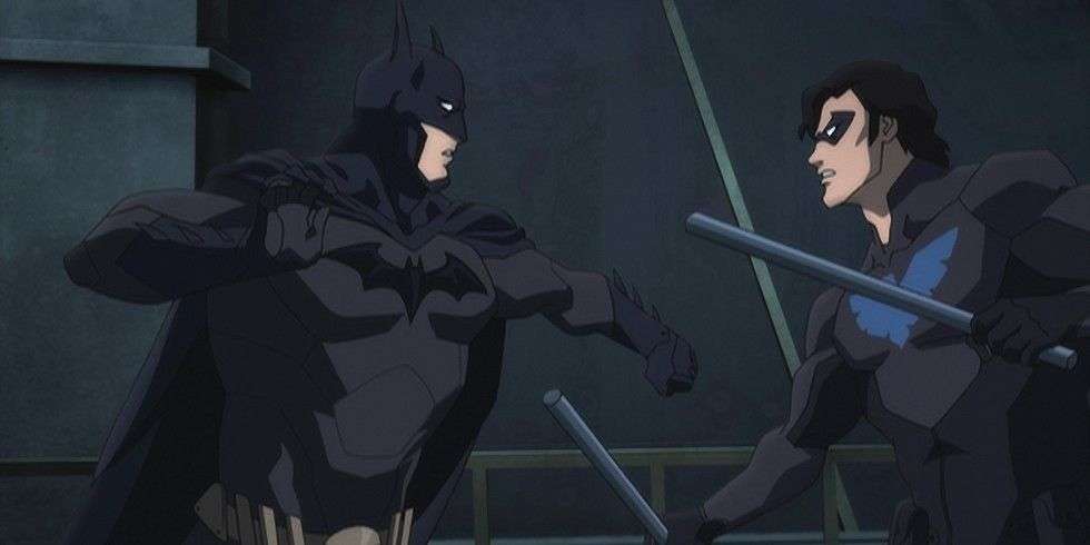 Batman Nearly Kills Nightwing - Batman Bad Blood