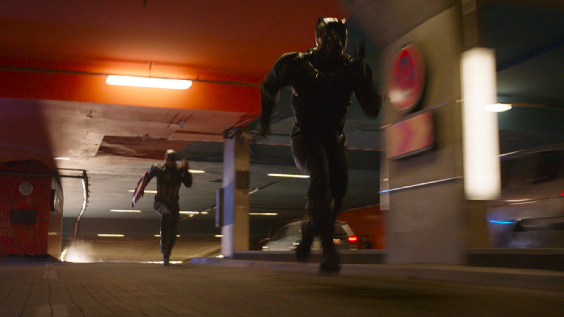 Black Panther Chase - Captain America Civil War