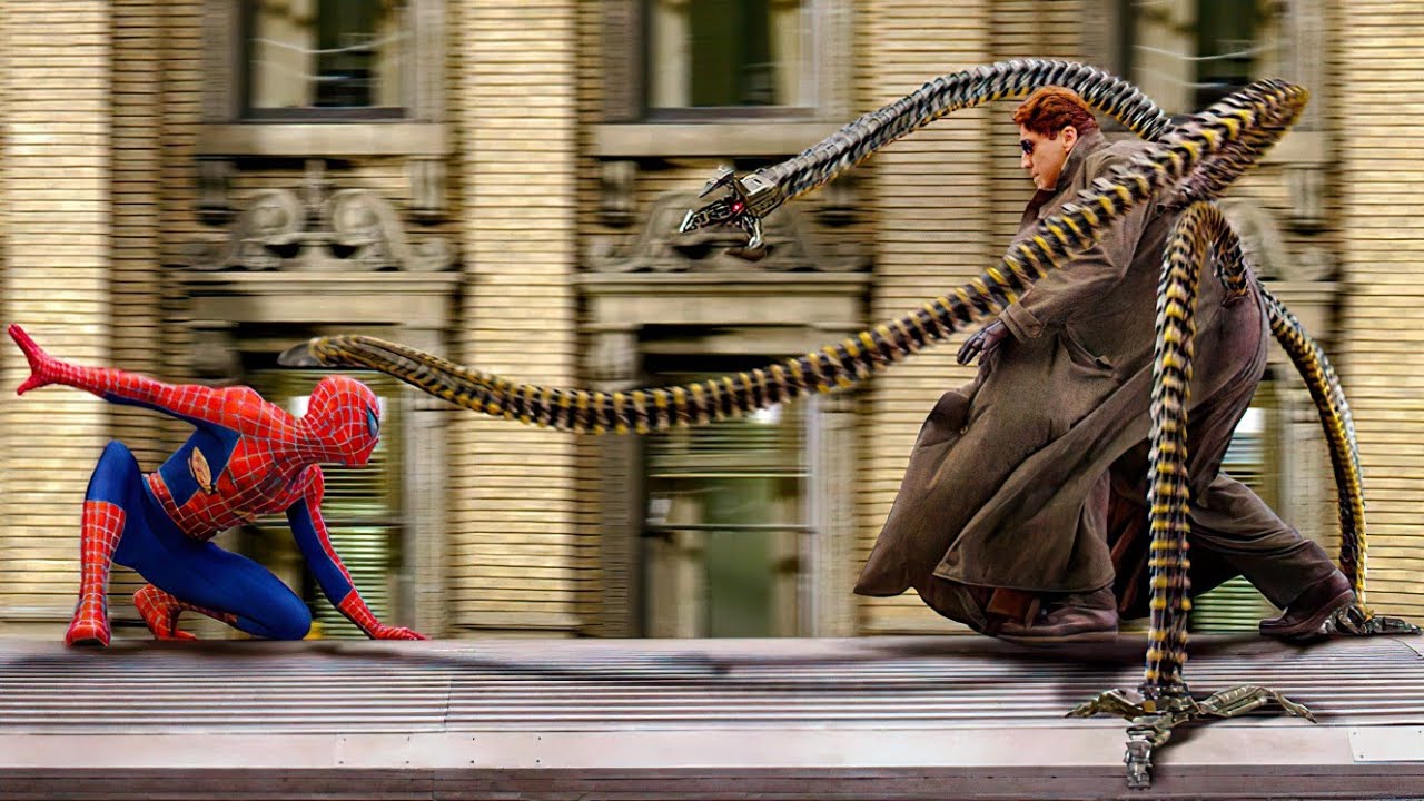 Doctor Octopus Vs Spider-Man [Spider-Man 2 2004]