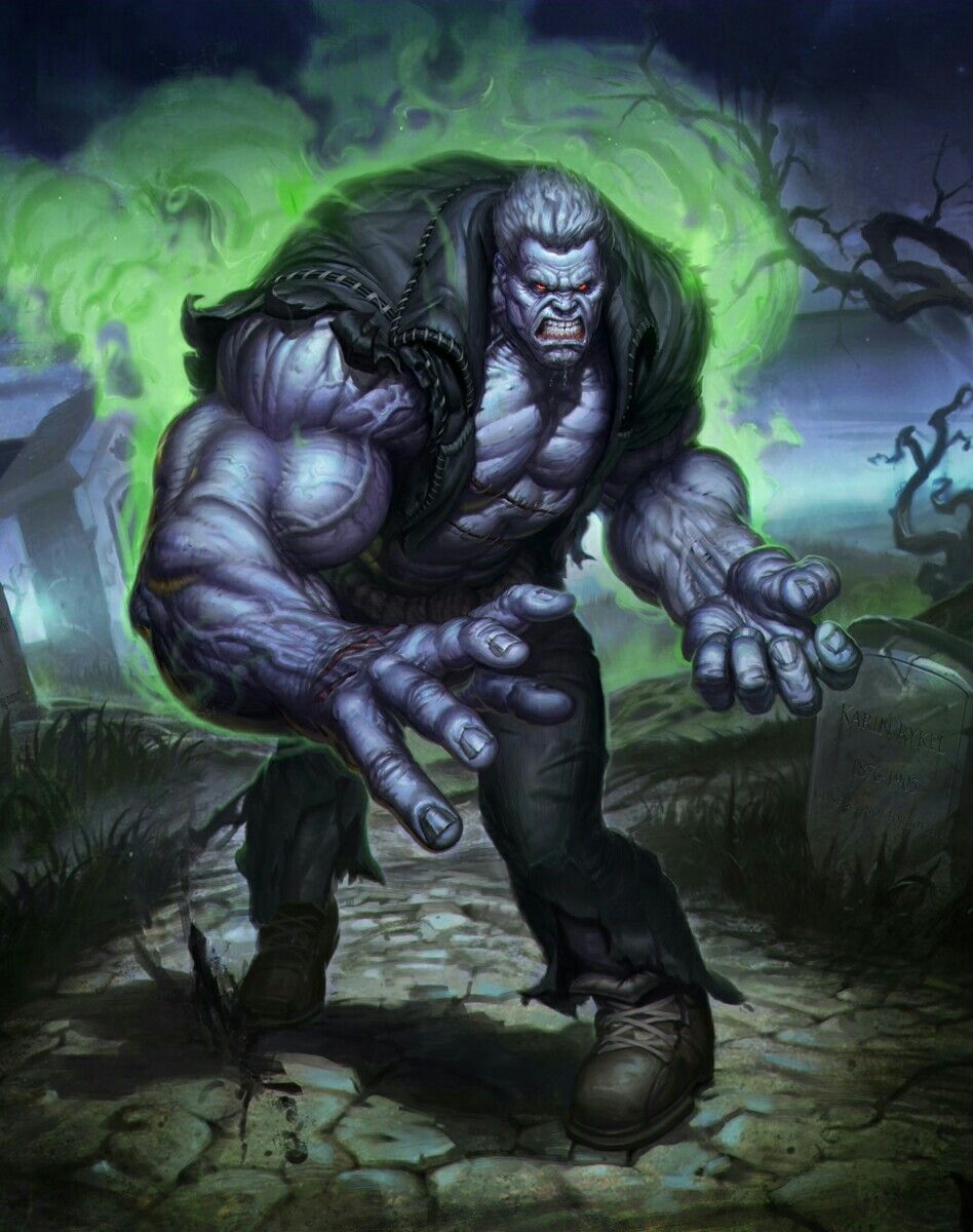 Hulking Versions Of Solomon Grundy In Various Forms Of Media