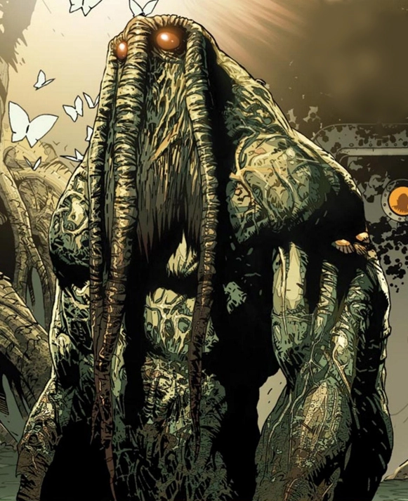 Insane Versions Of Man-Thing In Various Forms Of Media