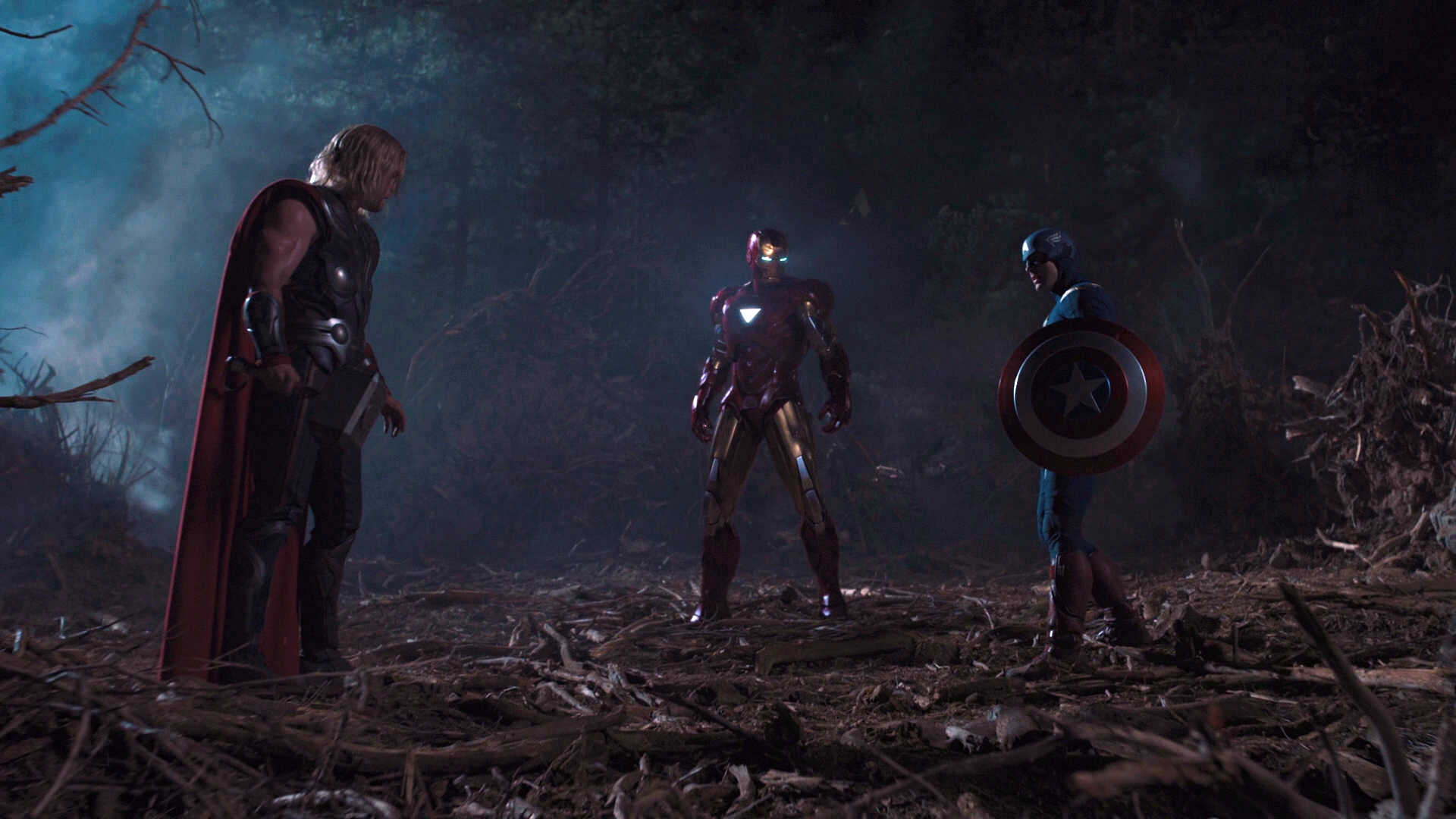 Iron Man Vs. Captain America Vs. Thor