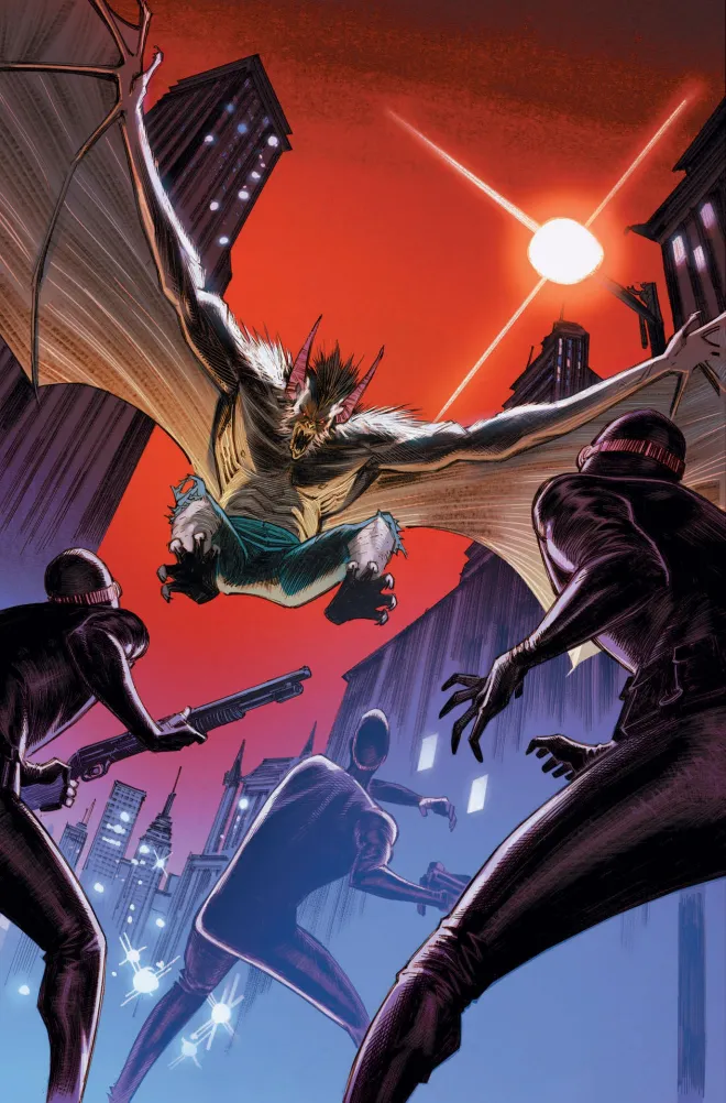 Man-Bat Working with Batman to Fight Gotham's Criminals