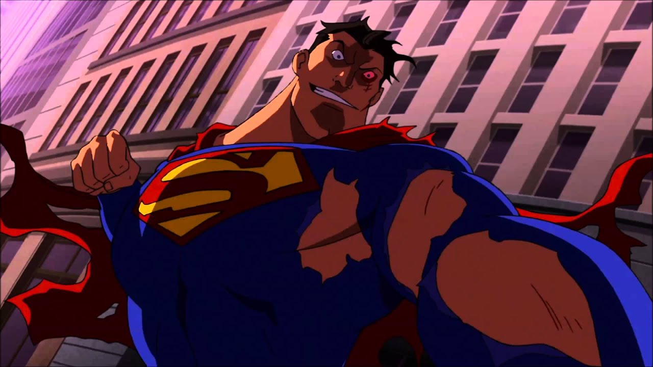 SUPERMAN GOES CRAZY[SUPERMAN VS. THE ELITE (2012)]