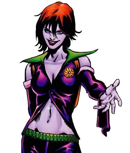 She is the second one to use Harlequin as her alias