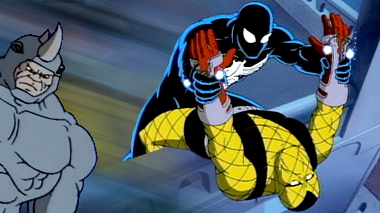 Spider-Man Beat Shocker To Death [Spider-Man The Animated Series - The Alien Costume Part II]