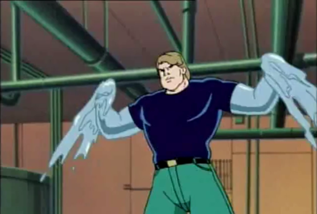 Spider-Man Evaporates Hydro-Man [Spider-Man The Animated Series]