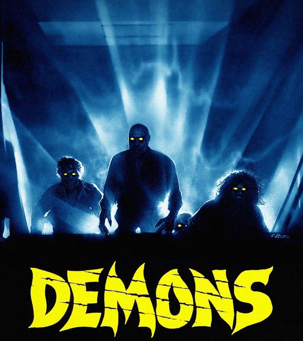 THEIR EVIL BECOMES AN ORGY OF BLOODSHED- DEMONS (1985)