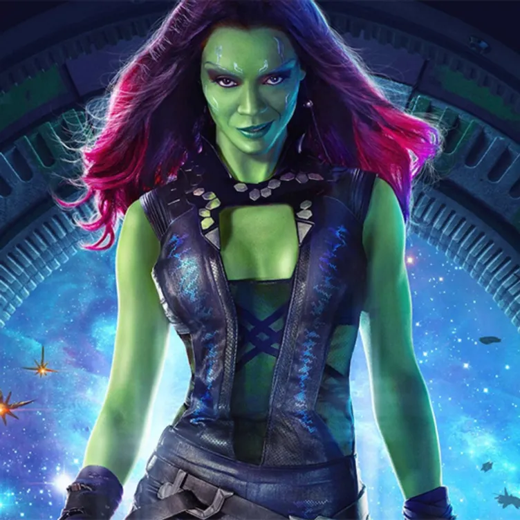 Zoe Saldana as Gamora