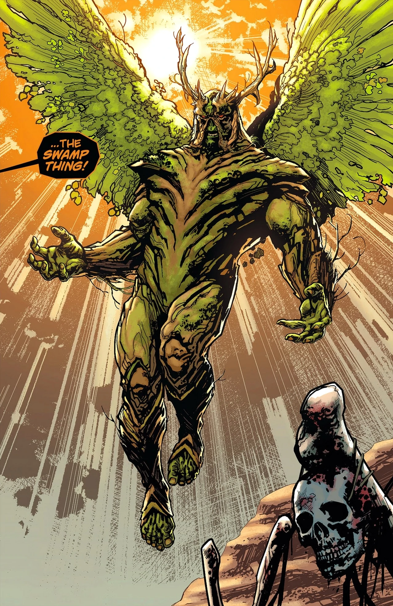 Alec Holland Is Dead… And In His Place Stands Only A… Swamp Thing! – Swamp Thing Origins