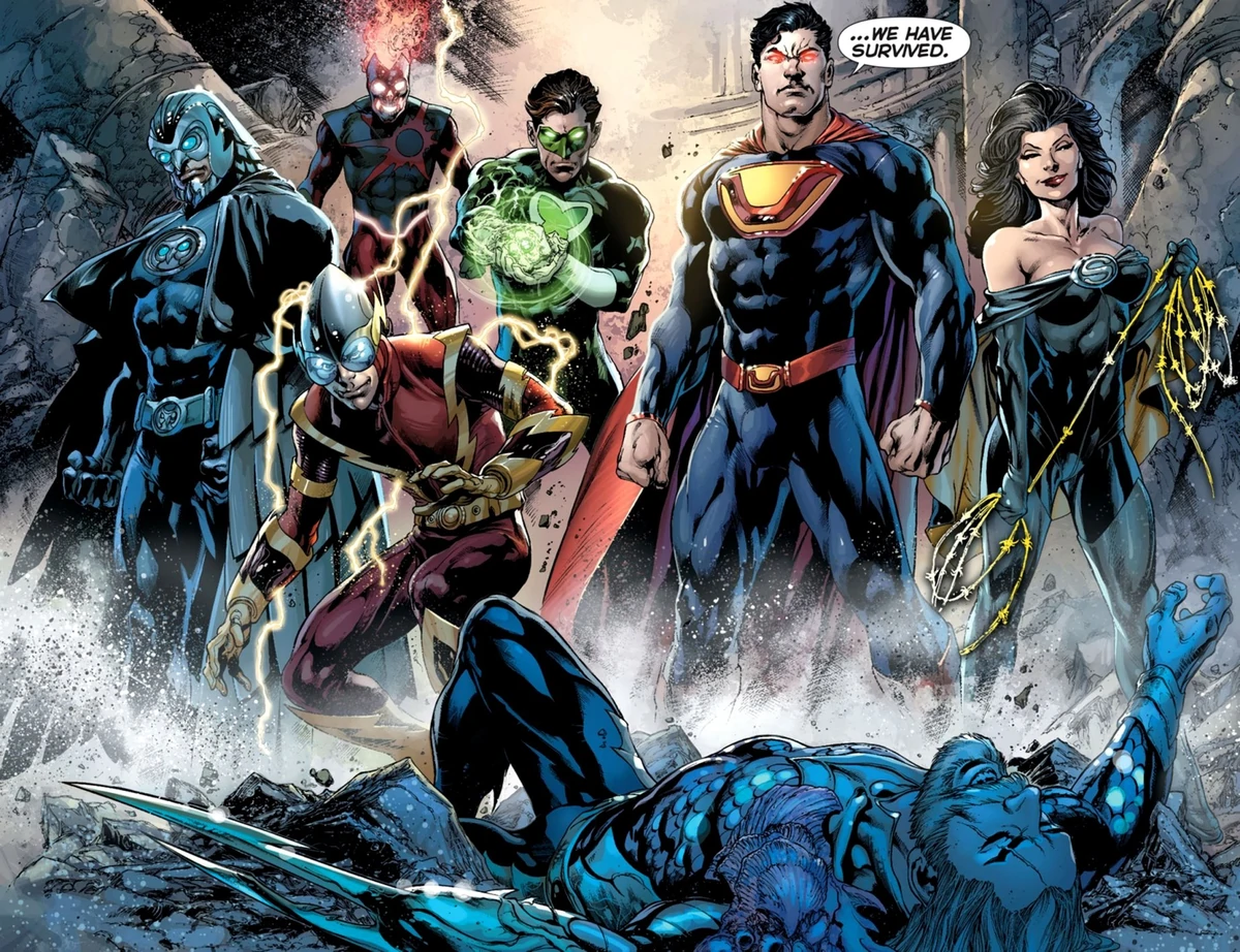 Crime Syndicate Debut Comic Appearance