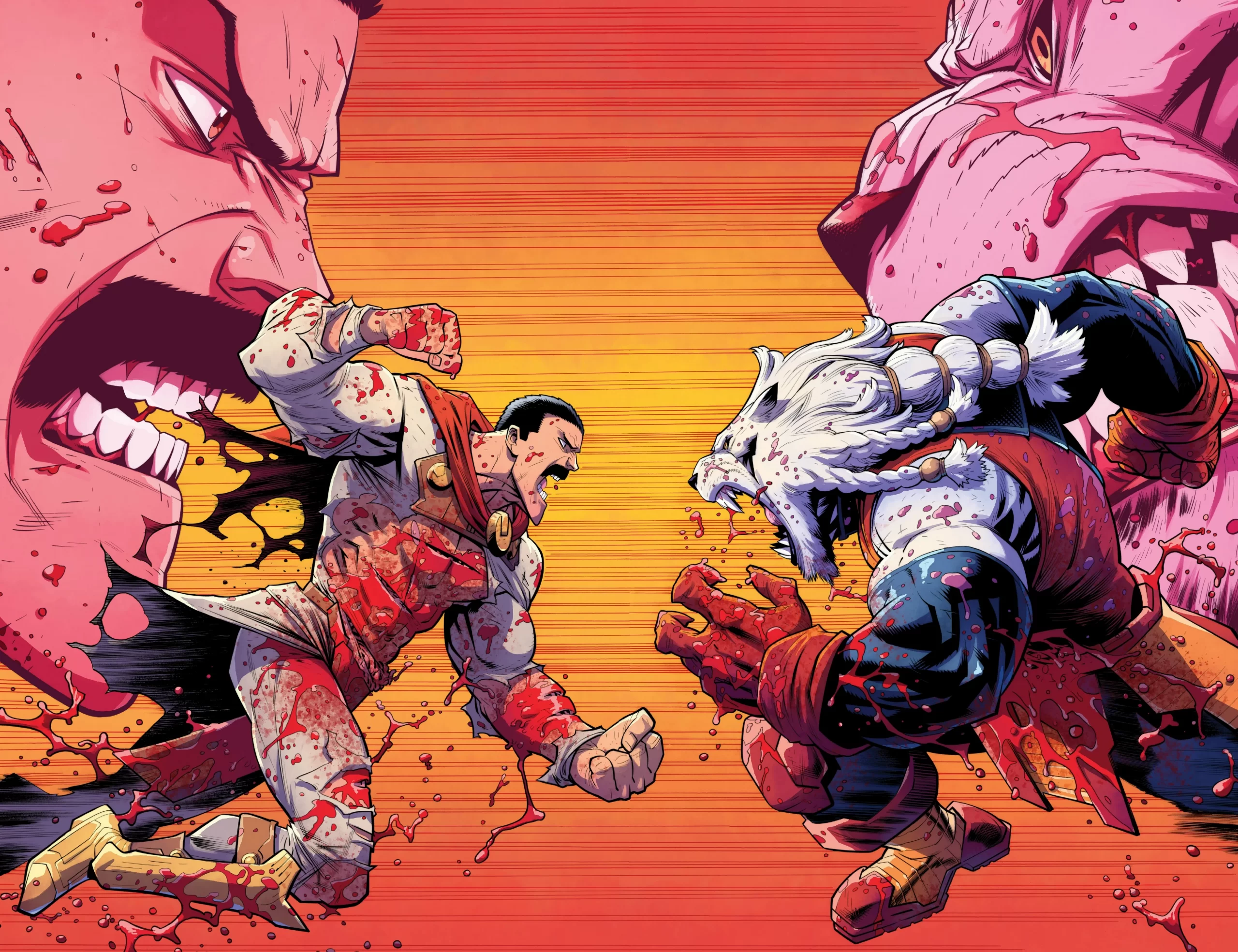 How Thragg fares opposite the likes of Battle Beast and Superman!