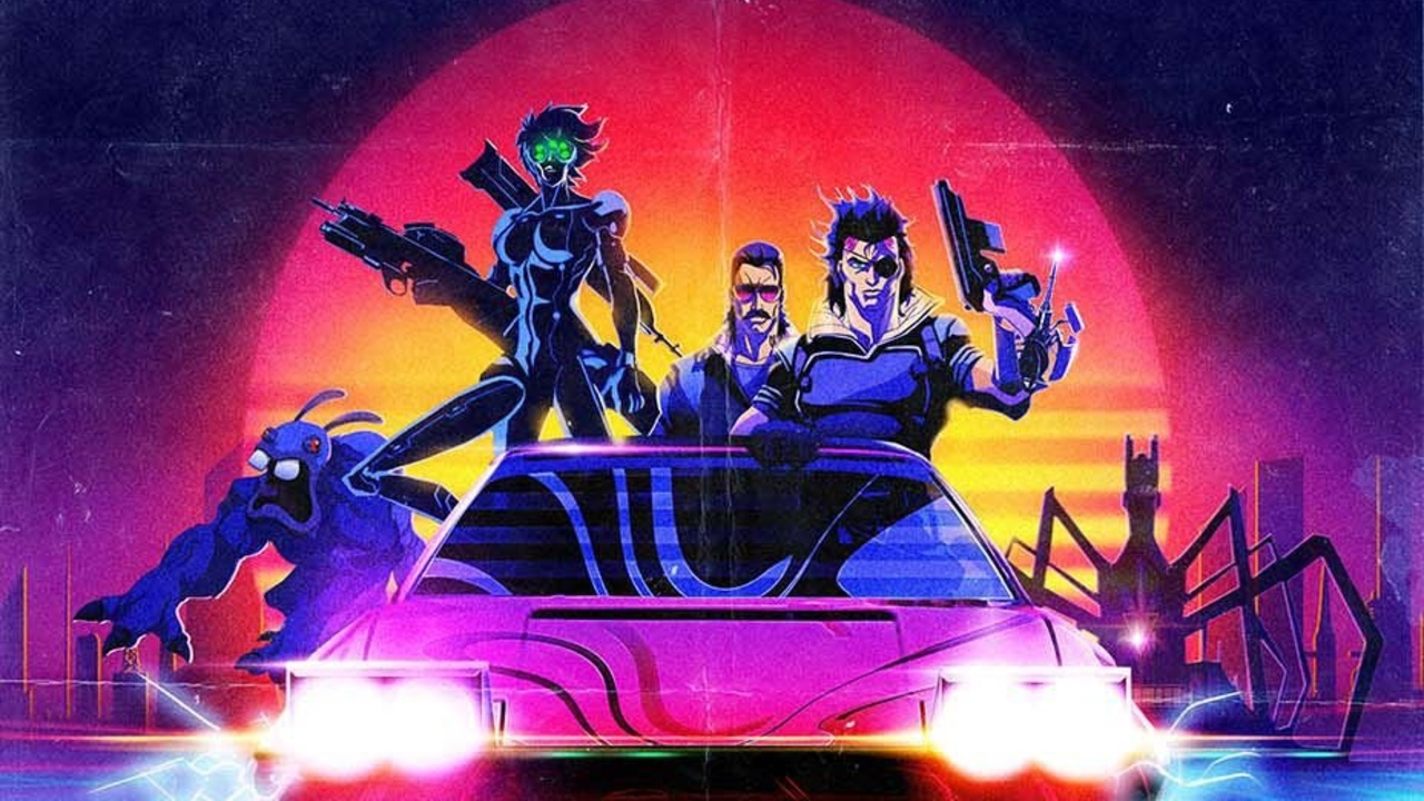 Is there an anime series for Captain Laserhawk A Blood Dragon Remix Season 1