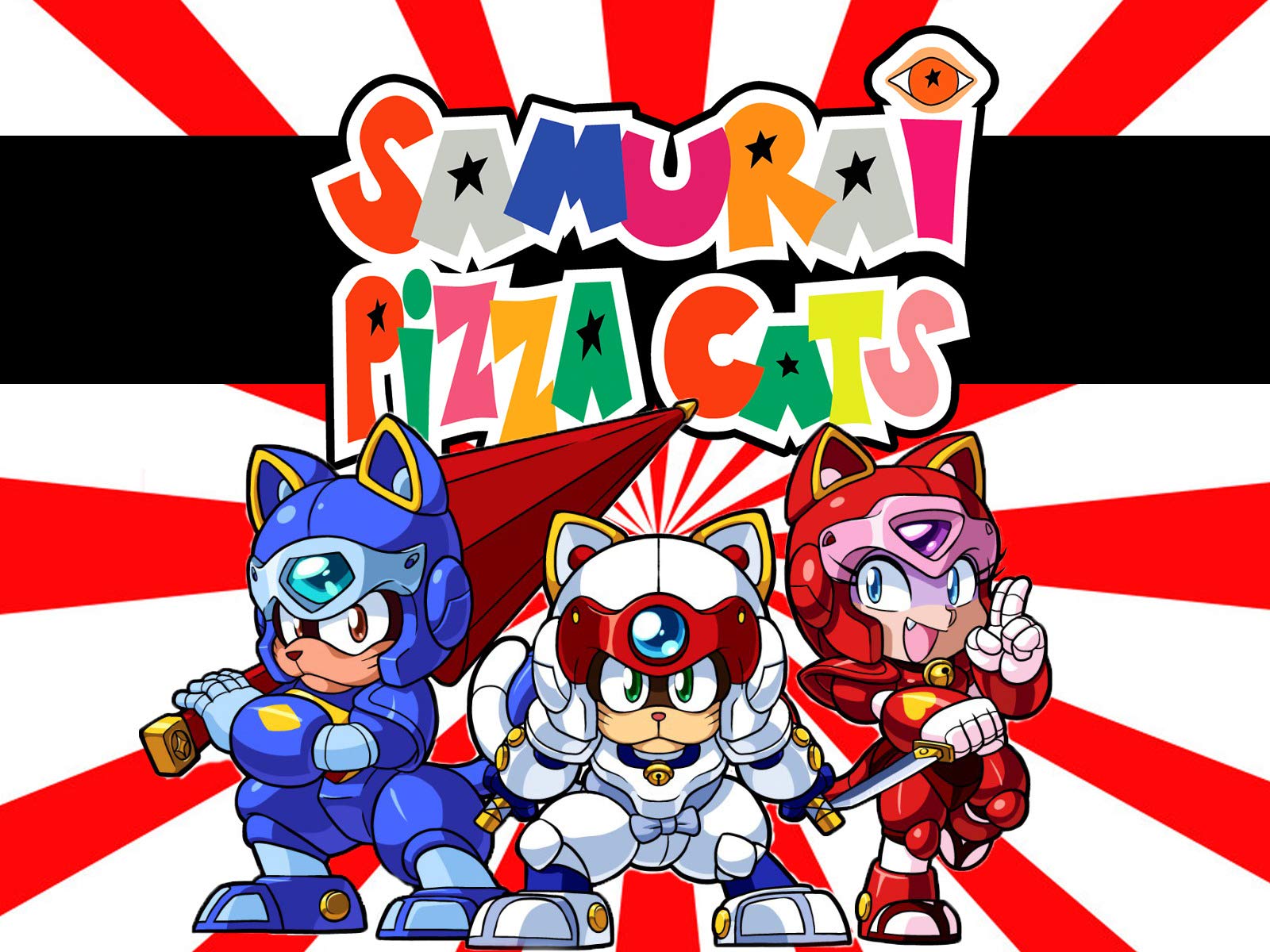 Samurai pizza cats