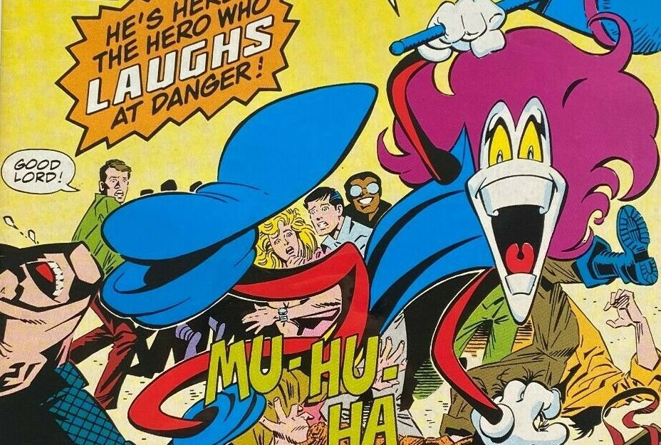 Slapstick Issue #1 – The Hero Who Laughs At Danger!