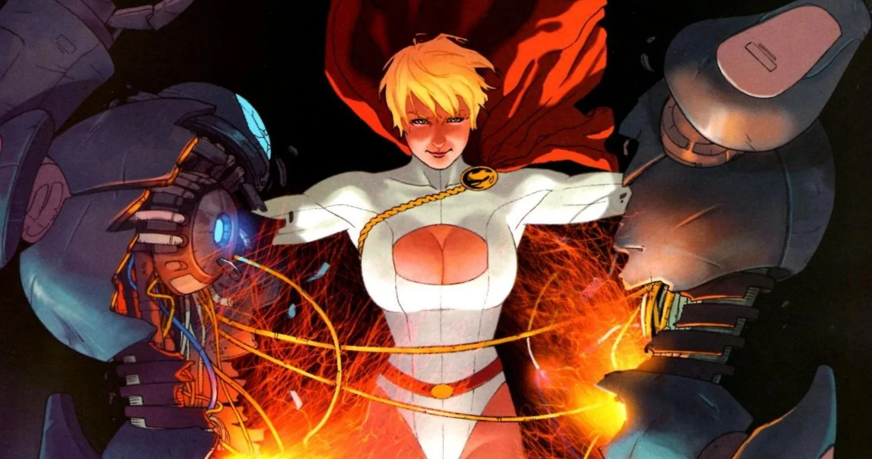 Tempting Versions Of Power Girl In Various Forms Of Media