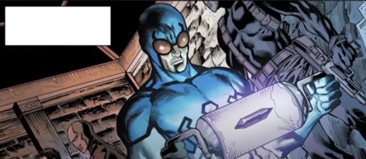 The Black King’s “Crusade of Justice” Blue Beetle starts “fixing” the Universe
