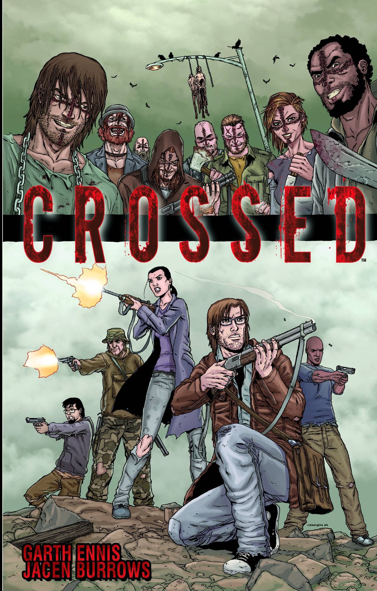 What the Crossed comic series looks like!