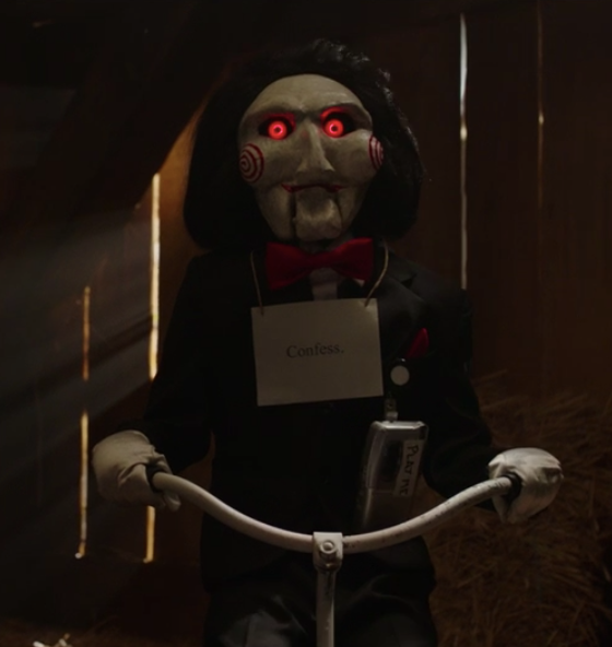 Billy the puppet was no more than a low-budget prop