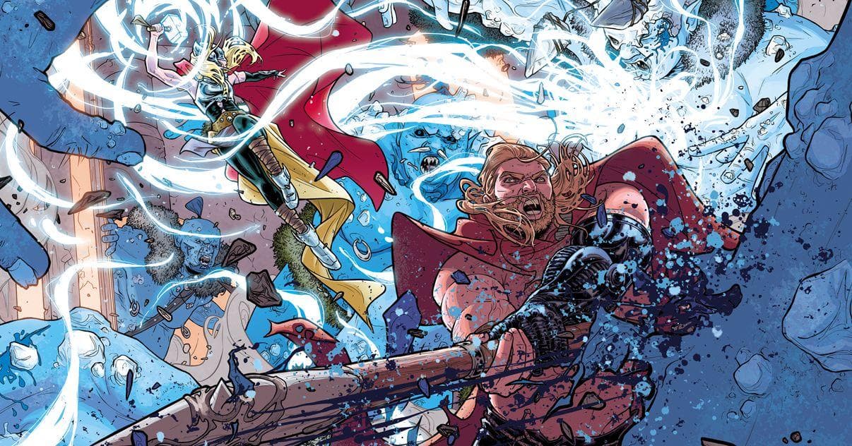 How Jane met Thor in the comic book story arc