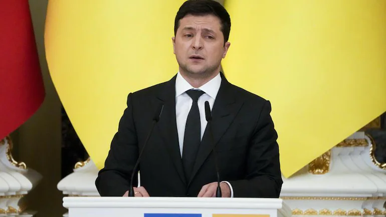 How did Zelensky tackle the Russian invasion of Ukraine