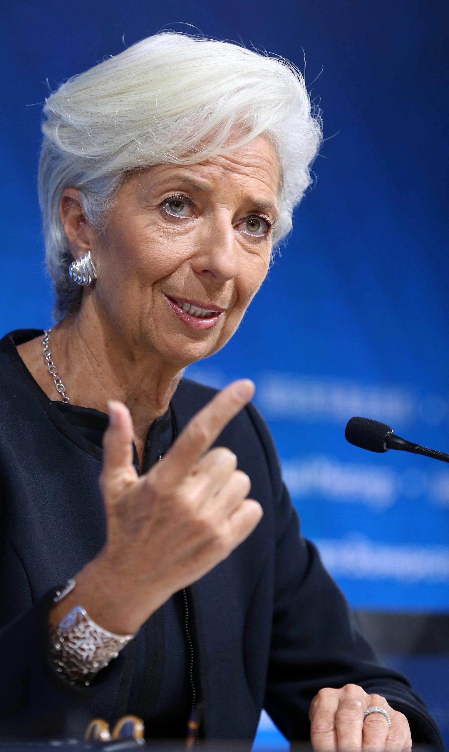 How successful is Lagarde as a philanthropist