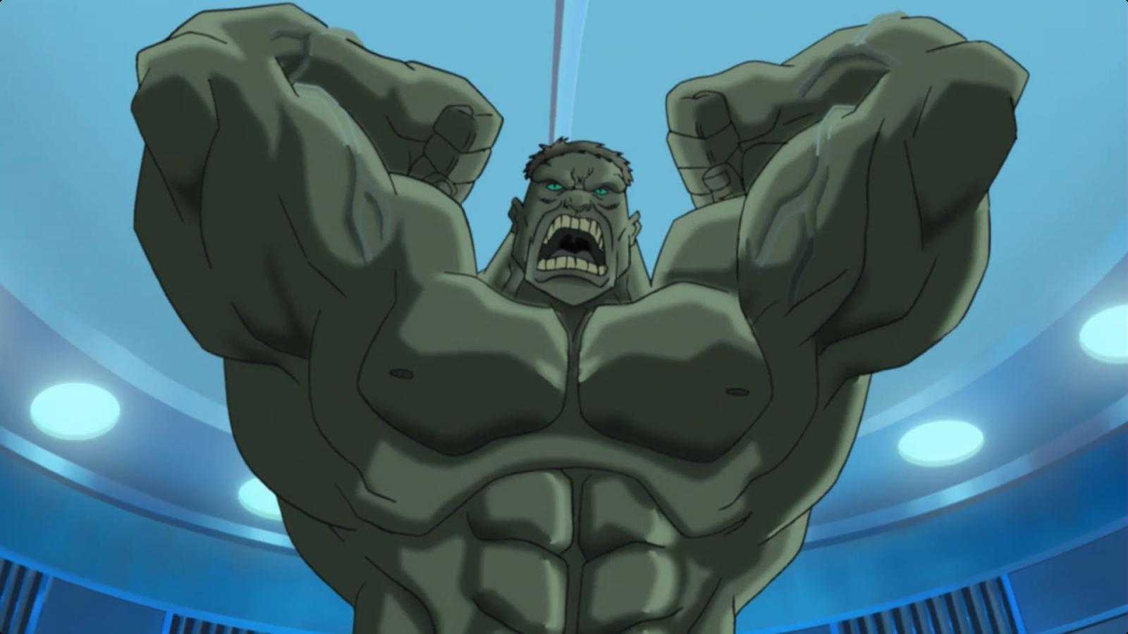 Hulk Cannot Control His Rage and Destroyed Half of The Avengers – Ultimate Avengers (2006)