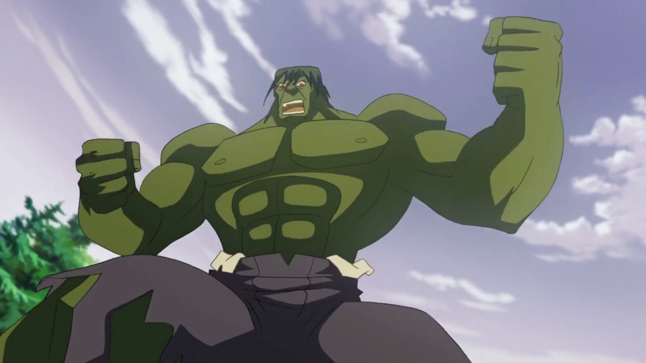 Pure Rage Hulk Attacks Asgard – Hulk Vs. (2009)